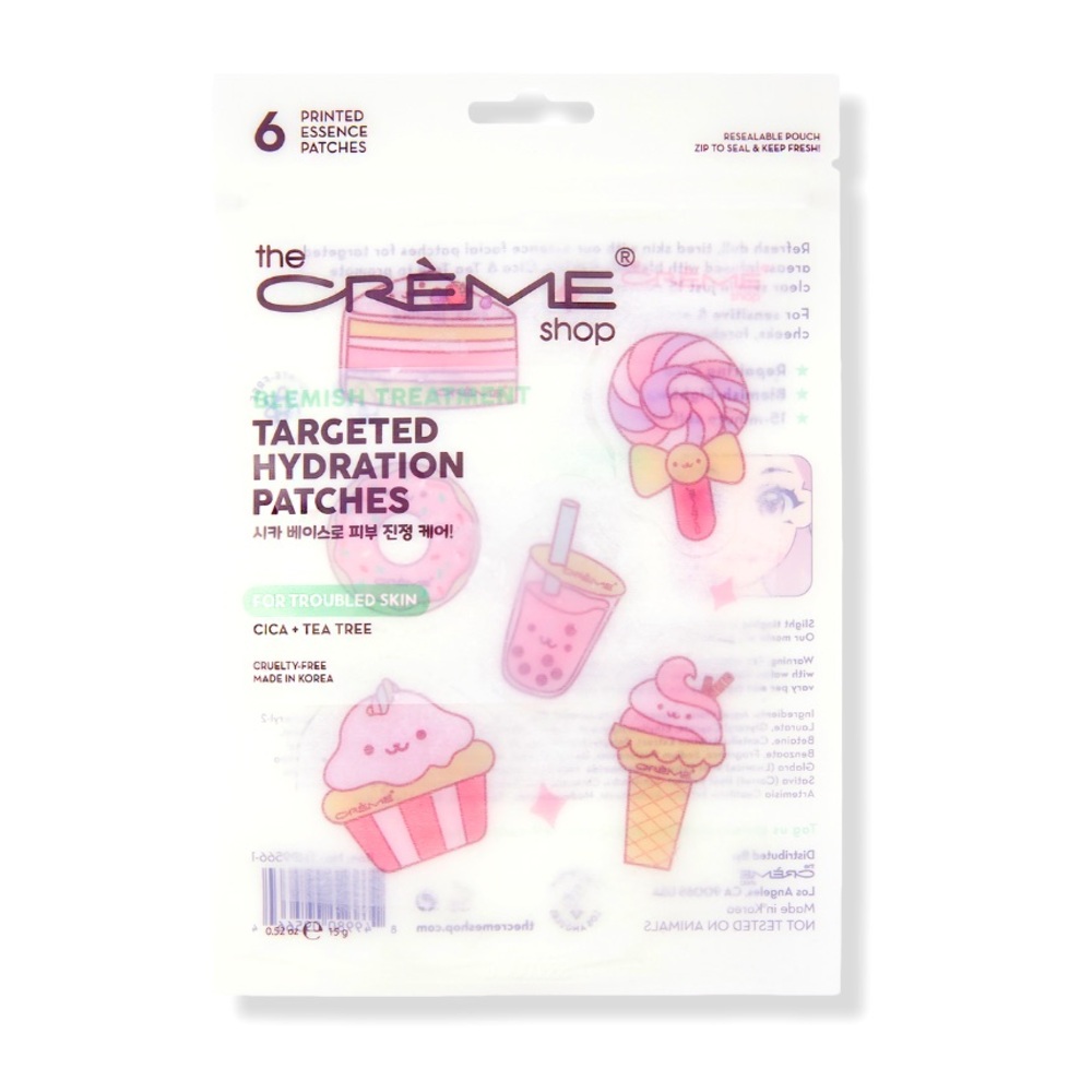The Crème Shop Targeted Hydration Patches for Acne Prone Skin - Sweet Treats